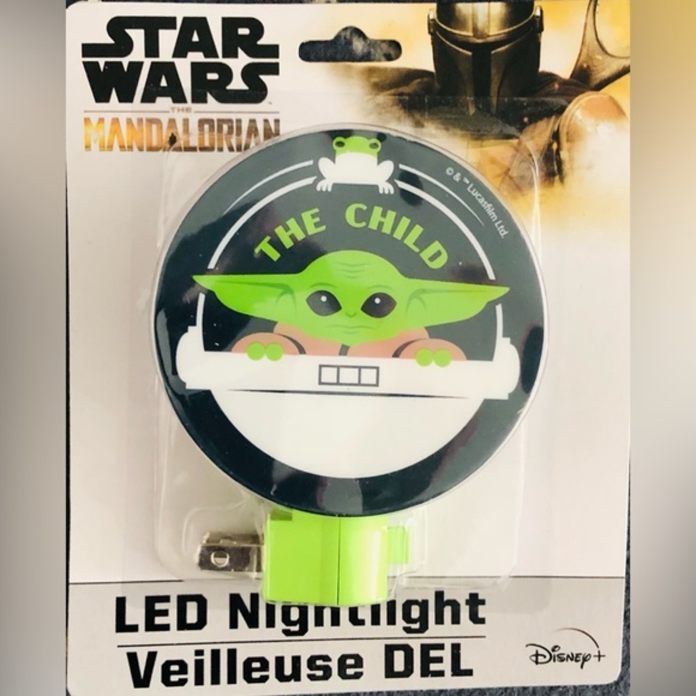 2pack Star Wars Mandalorian LED nightlight new